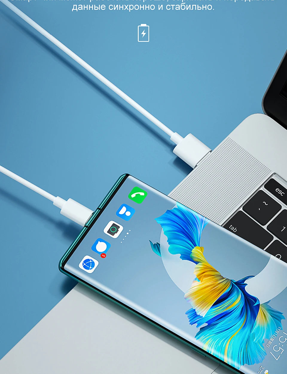 100W Fast Charging USB-C Kabel