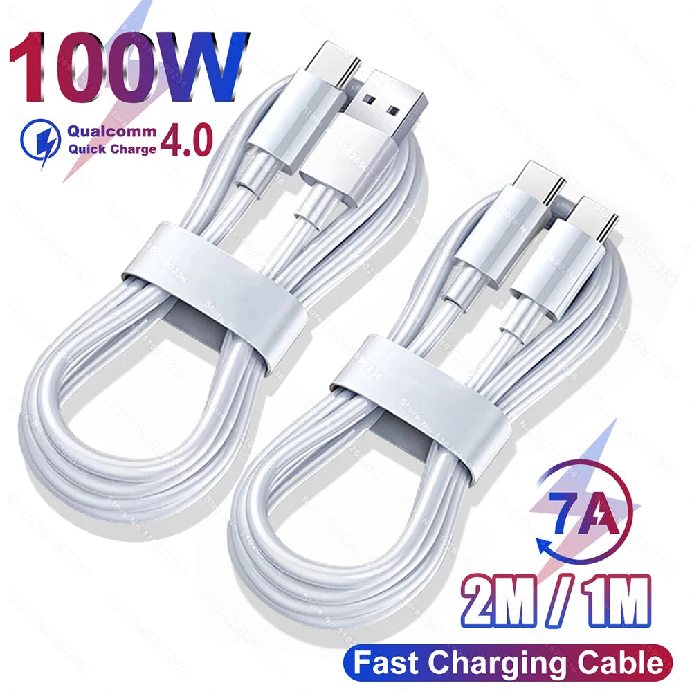 100W Fast Charging USB-C Kabel